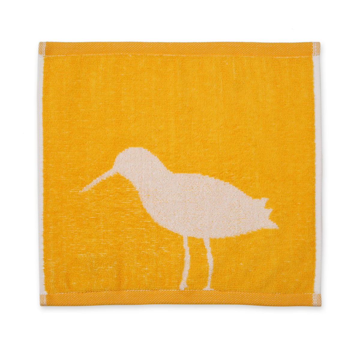 Yellow Bird Wash Towel bonheurkids
