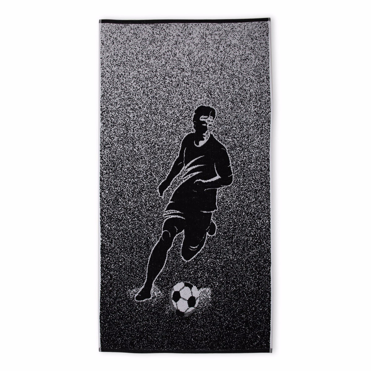 Black & White Football Towel bonheurkids