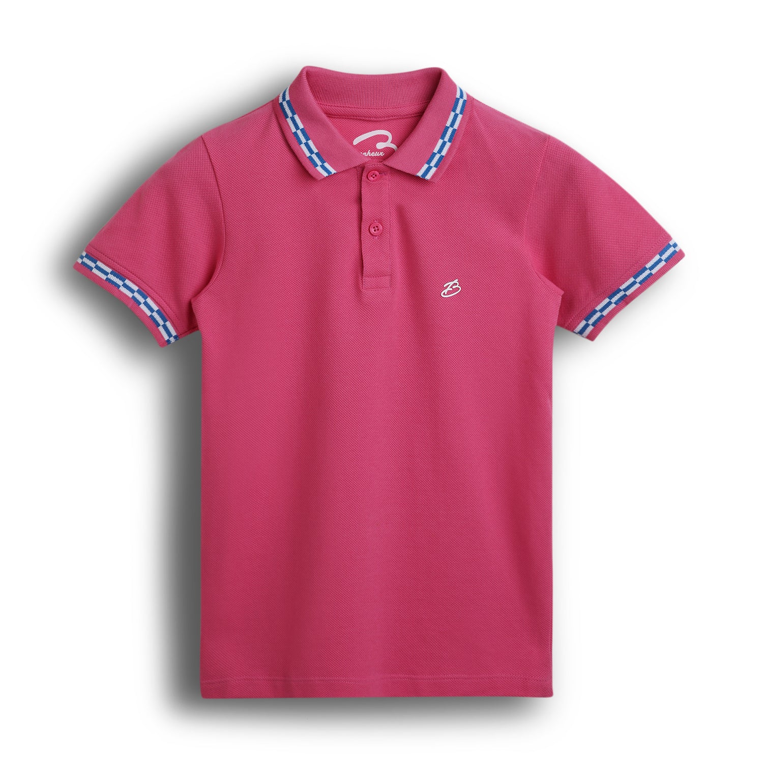 Rosy Pink Polo T-Shirt