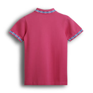 Rosy Pink Polo T-Shirt