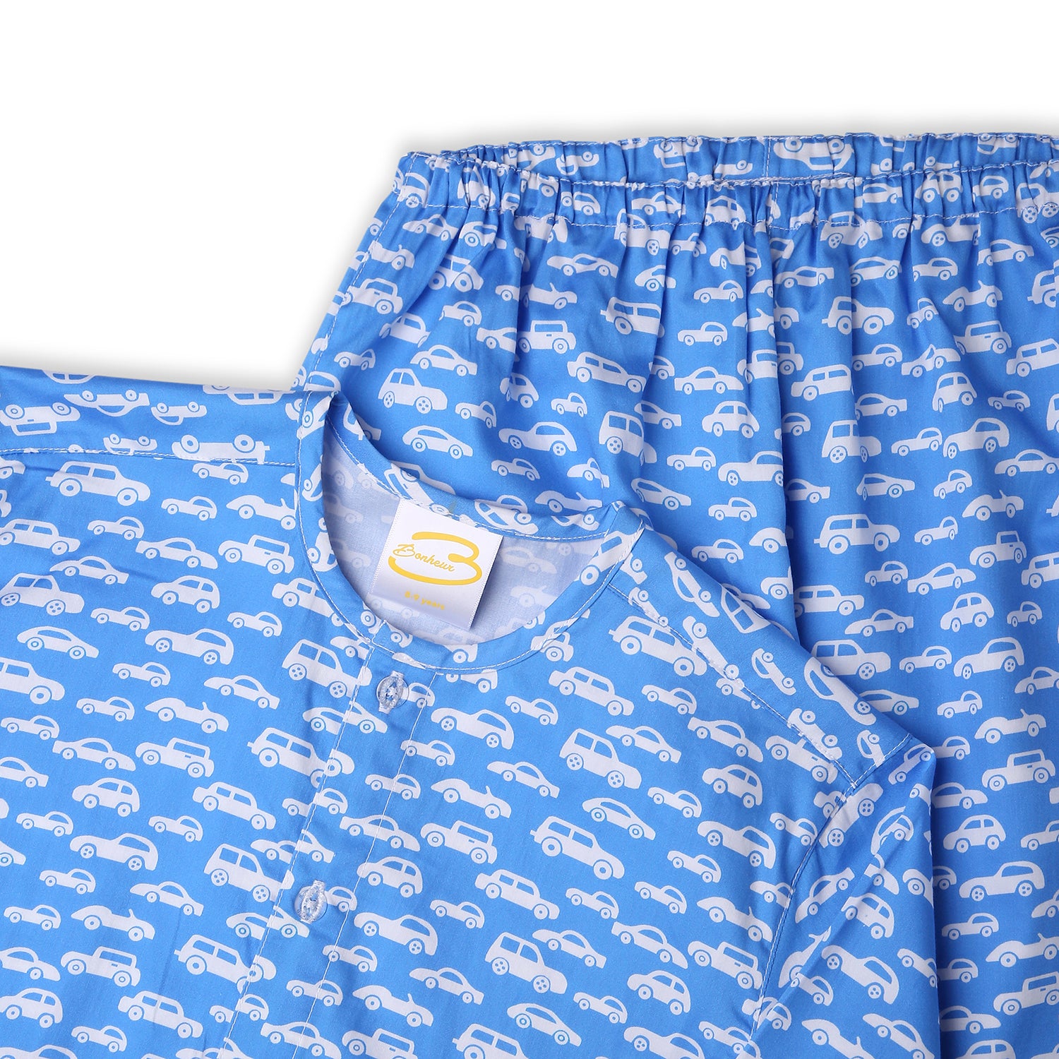 Blue Car Nightsuit