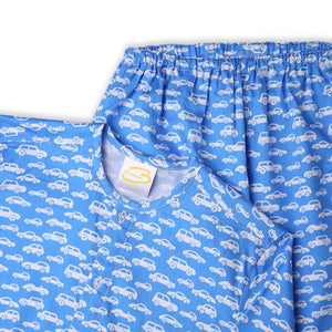 Blue Car Nightsuit