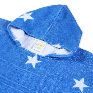 Star Blue Poncho