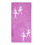 Load image into Gallery viewer, Purple Ballerina Towel
