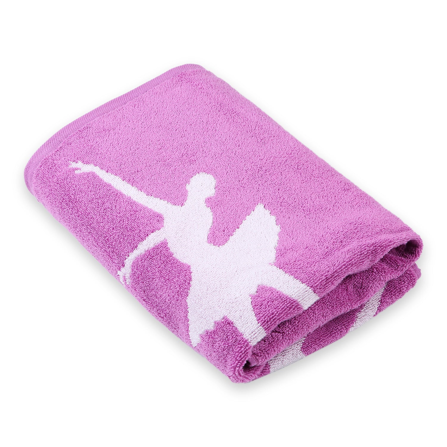 Purple Ballerina Towel