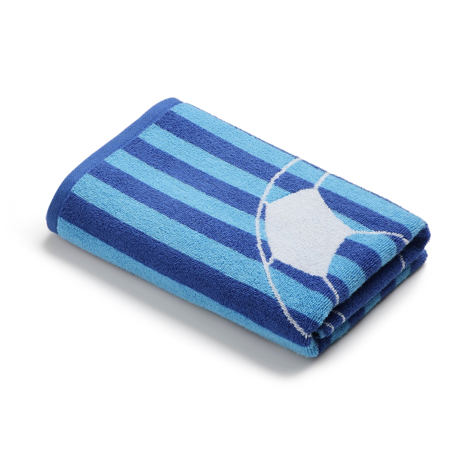 Stripe Football Bath Towel