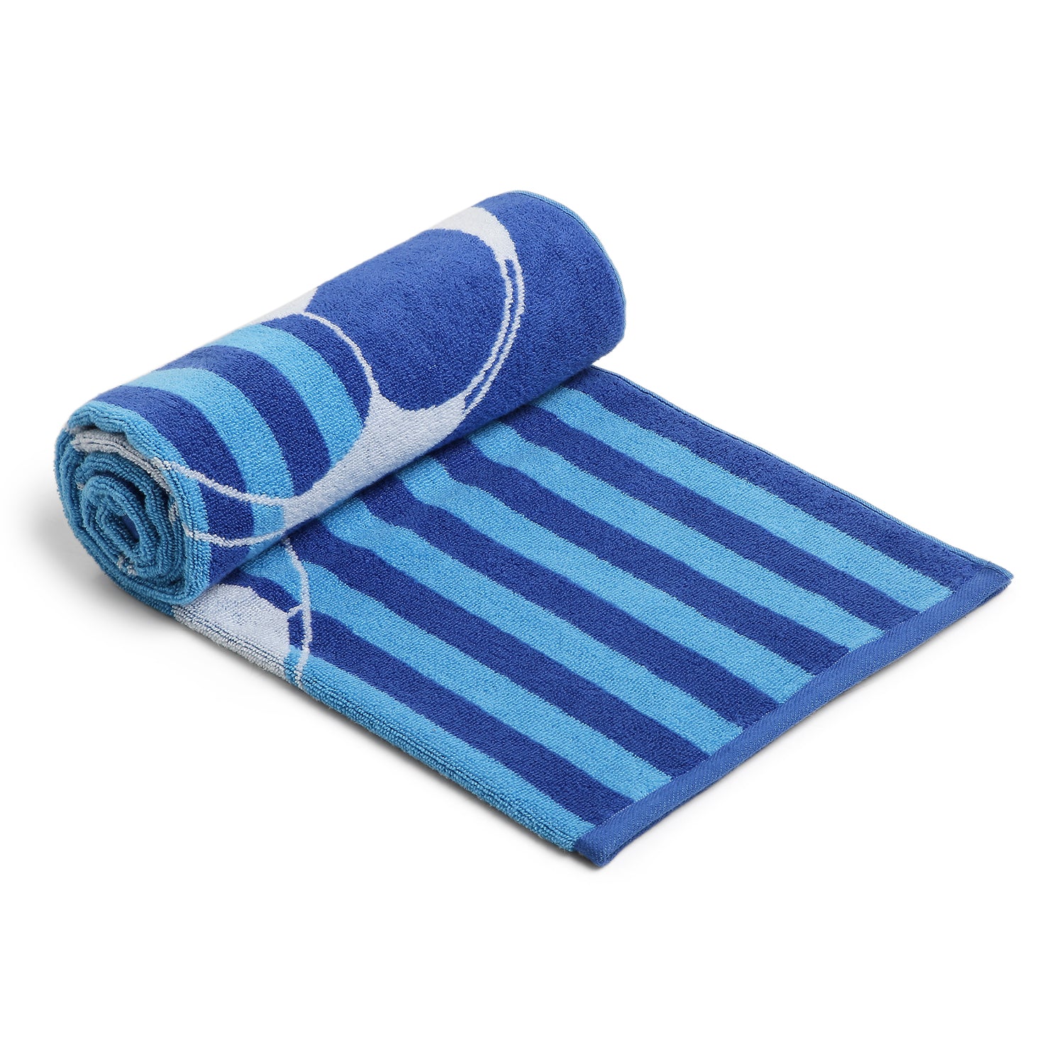 Stripe Football Bath Towel