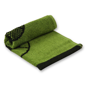 Green & Black Football Wash Towel