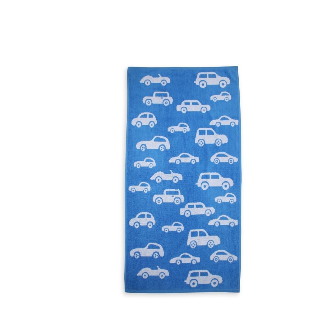 Blue Car Towel