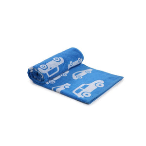 Blue Car Towel