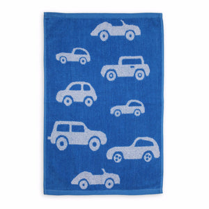 Blue Car Hand Towel