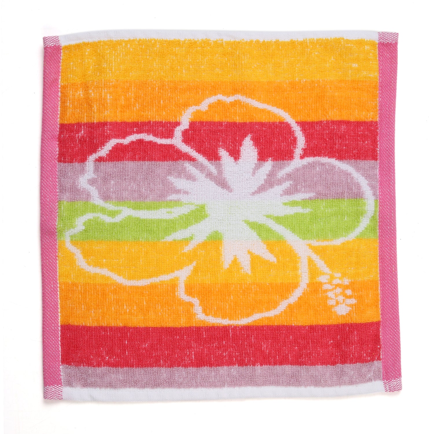 Bright Flower Wash Towel