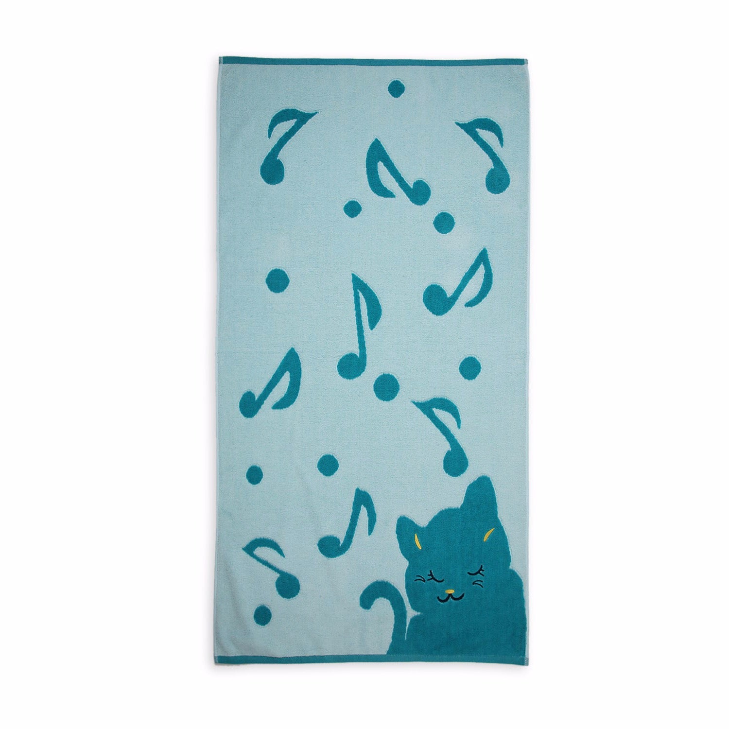 Singing Cat Towel