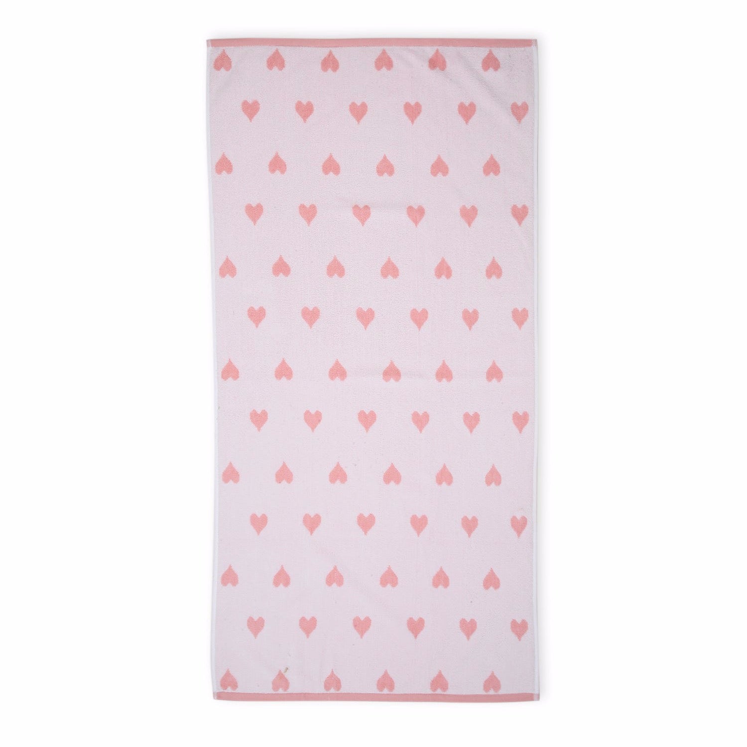 Pink Heart Towel