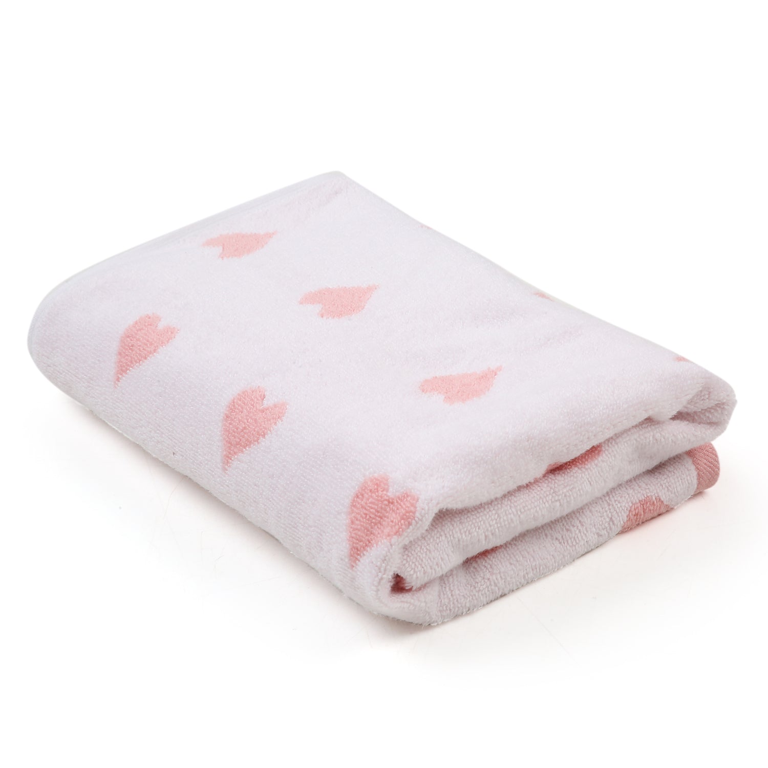 Pink Heart Towel