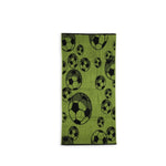 Load image into Gallery viewer, Green &amp; Black Football Towel
