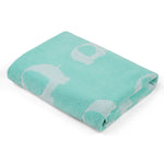 Load image into Gallery viewer, Turquoise Elephant Towel
