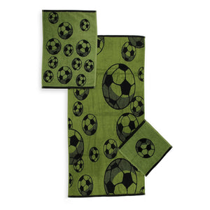 Green & Black Football Set