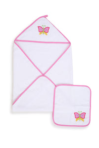 Butterfly Hooded Towel