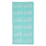 Load image into Gallery viewer, Turquoise Elephant Towel
