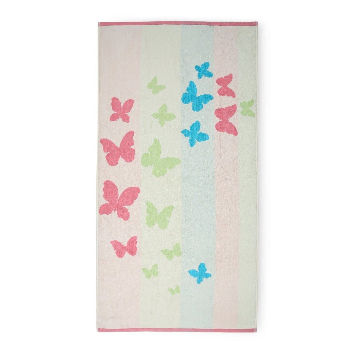 Pastel Butterfly Towel