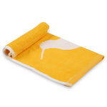 Load image into Gallery viewer, Yellow Bird Wash Towel
