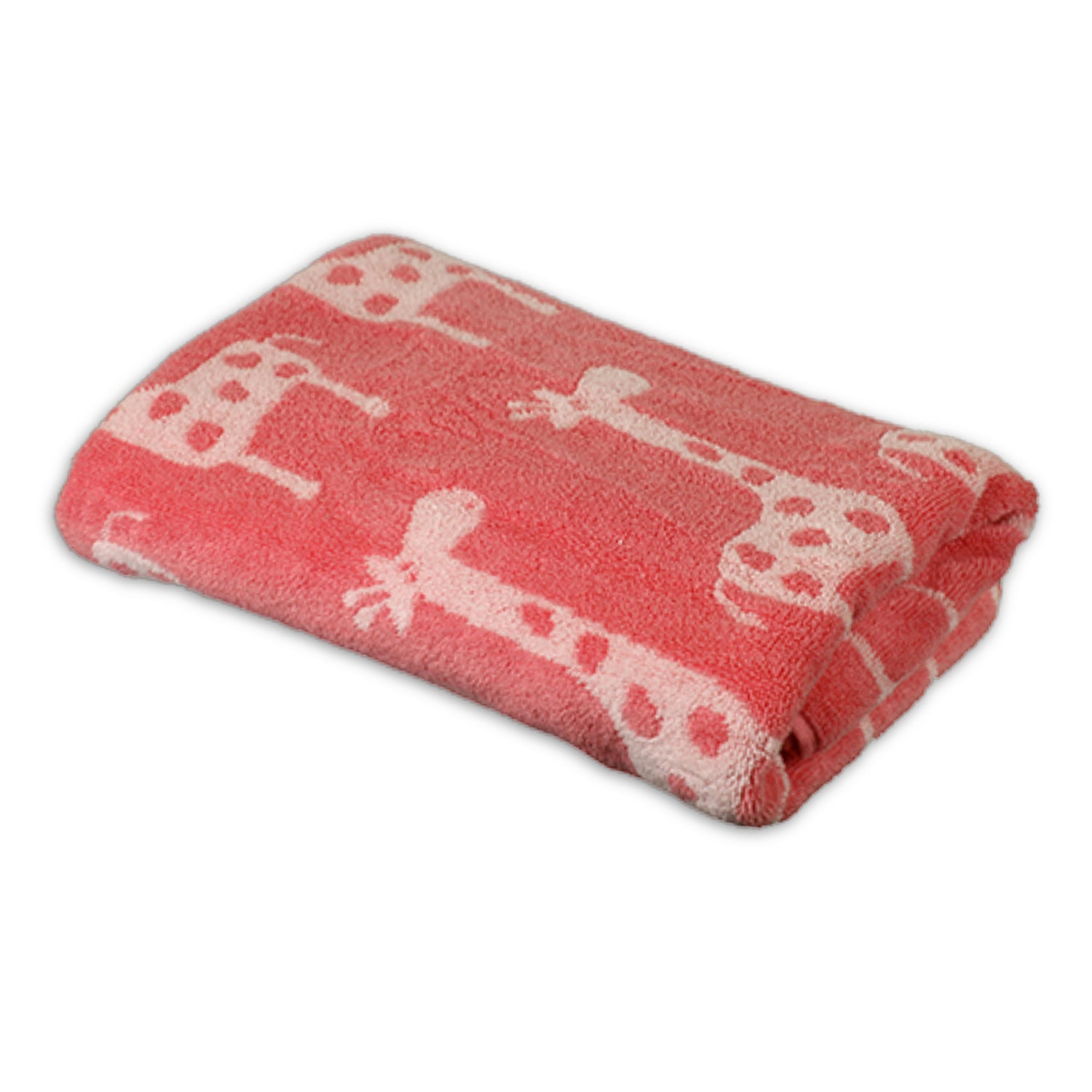 Pink Giraffe Towel