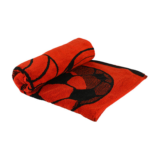 Red Football Towel